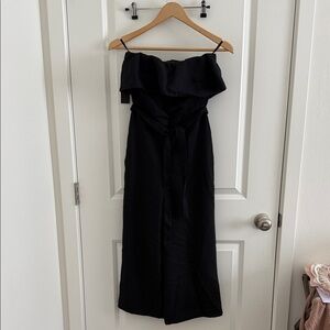 NWT Aritzia Babaton Flutter Jumpsuit - Black (0)